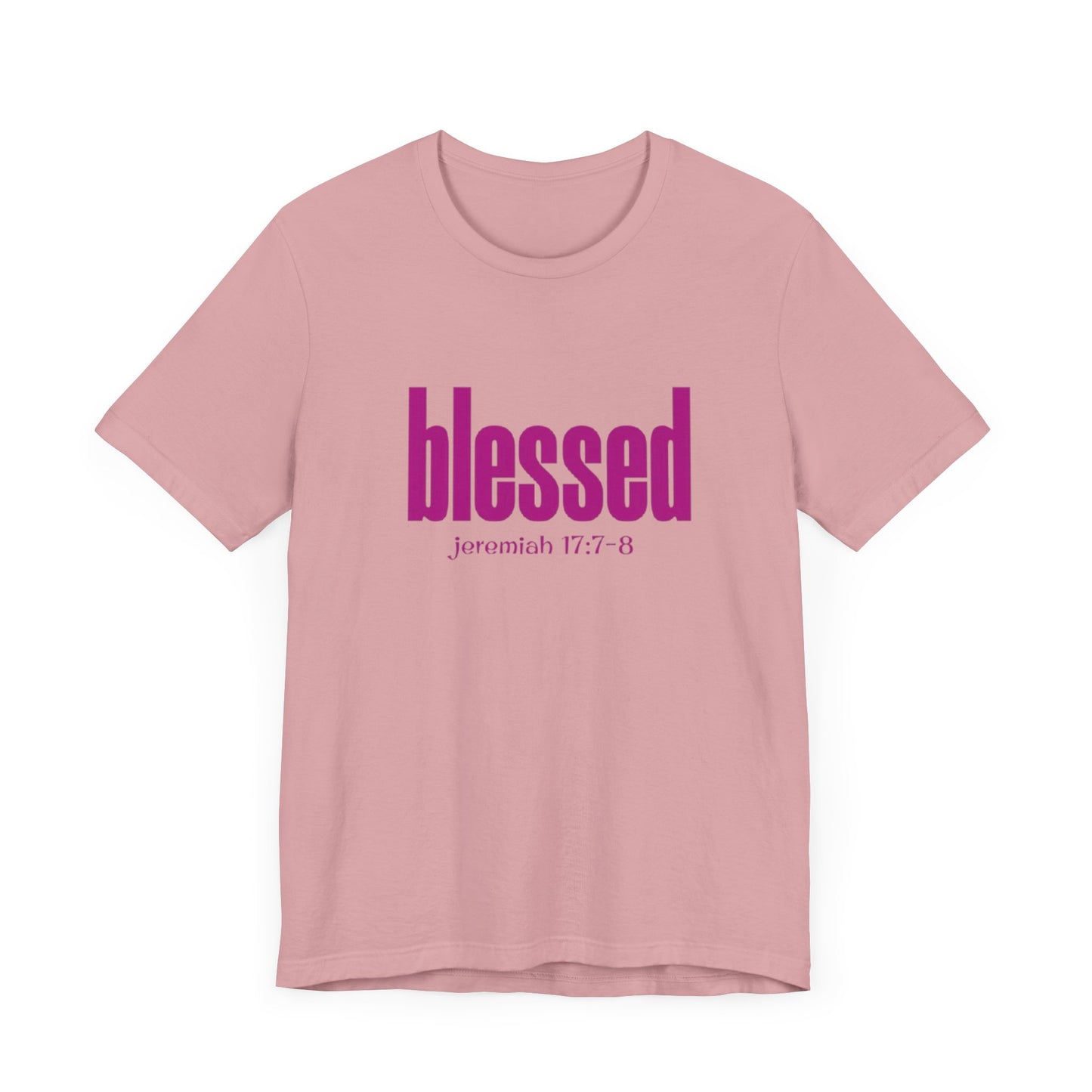 "Blessed" Unisex Jersey Short Sleeve Tee