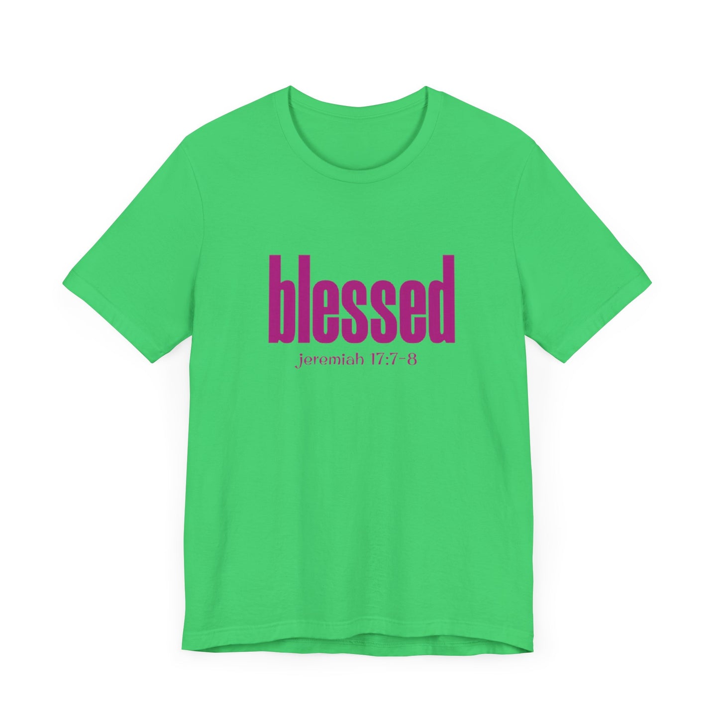 "Blessed" Unisex Jersey Short Sleeve Tee