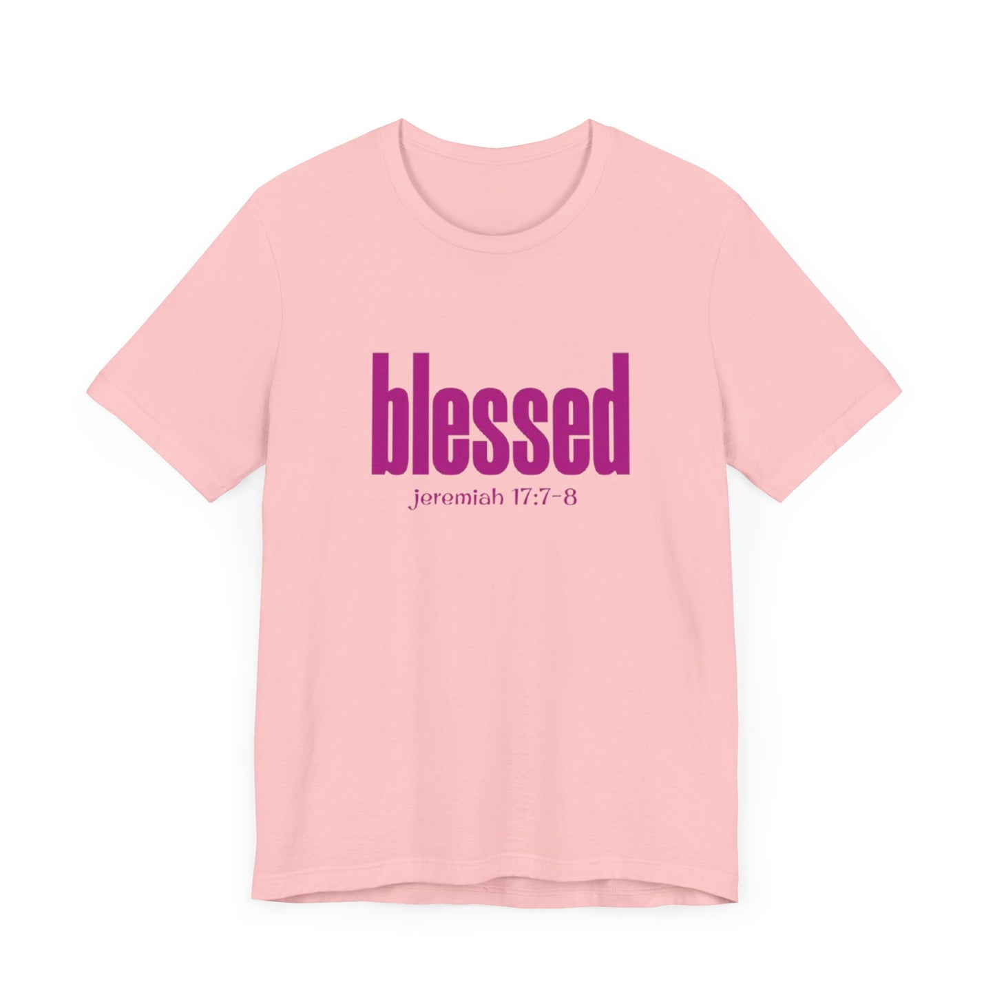 "Blessed" Unisex Jersey Short Sleeve Tee