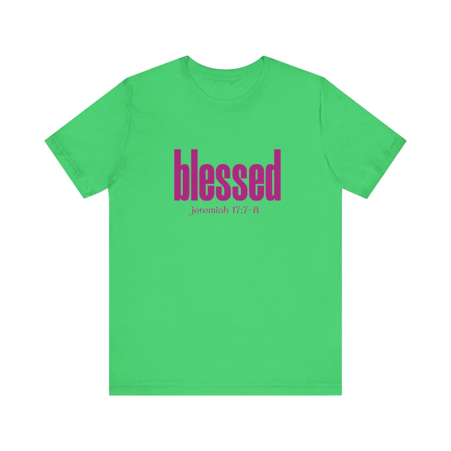 "Blessed" Unisex Jersey Short Sleeve Tee