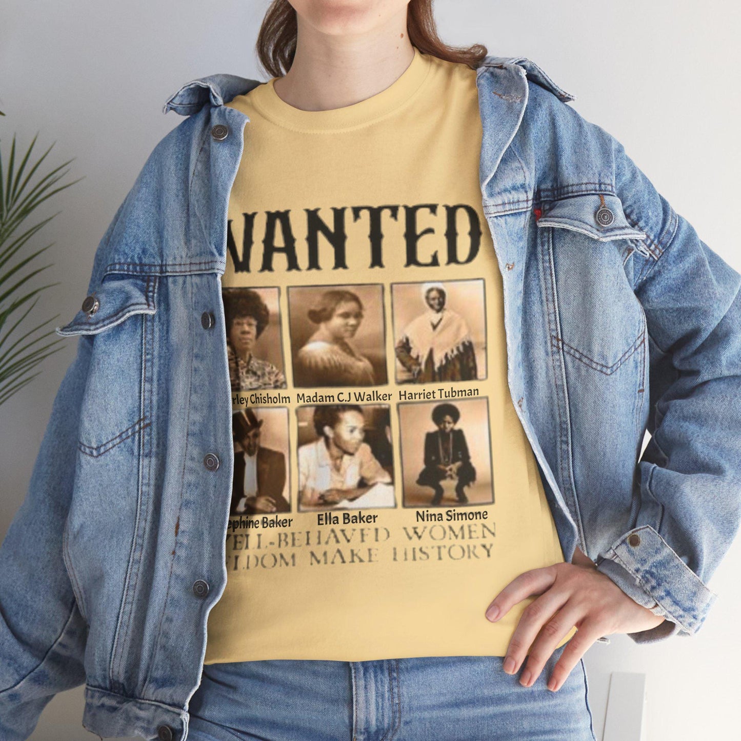 Wanted Black Women Black History Month T Shirt