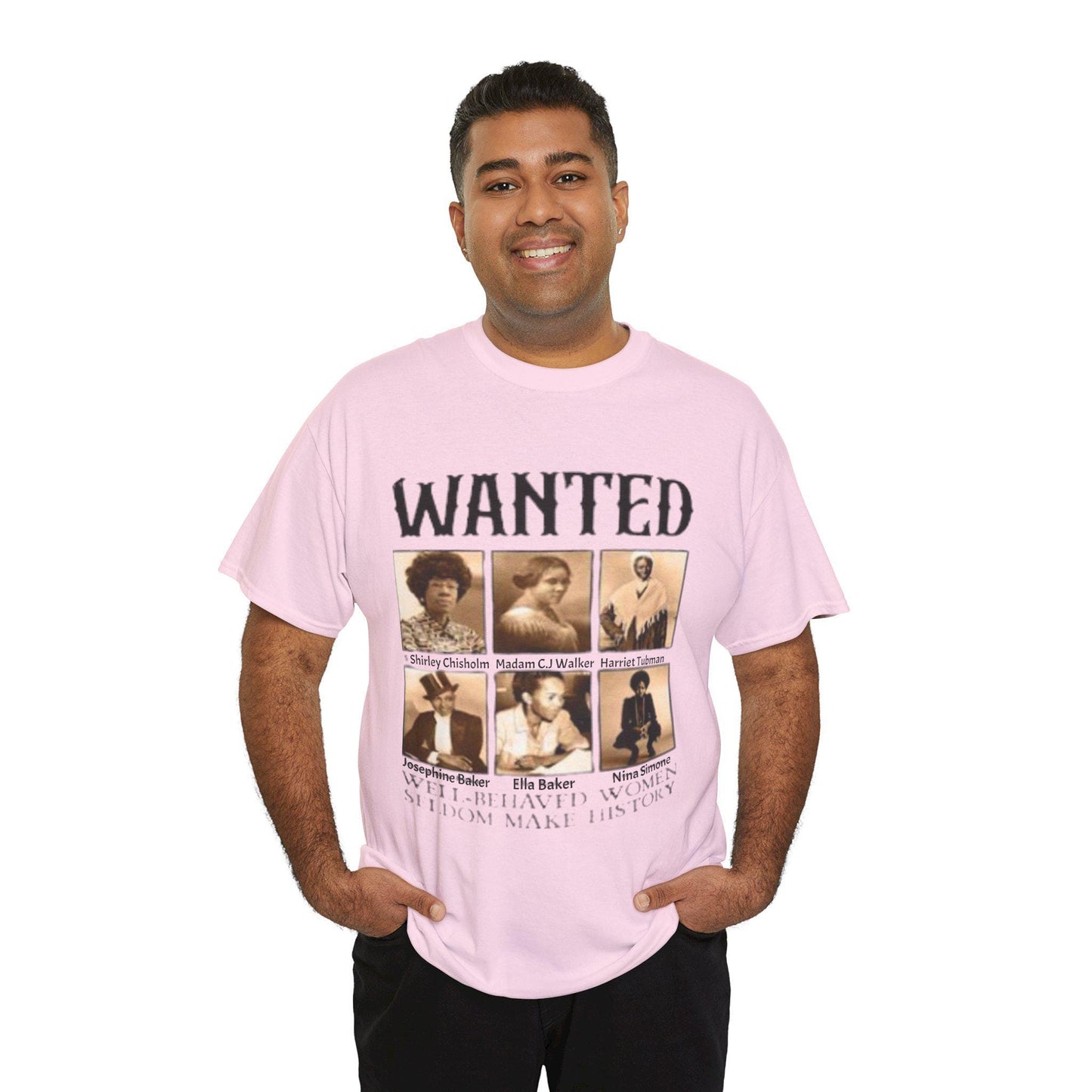 Wanted Black Women Black History Month T Shirt