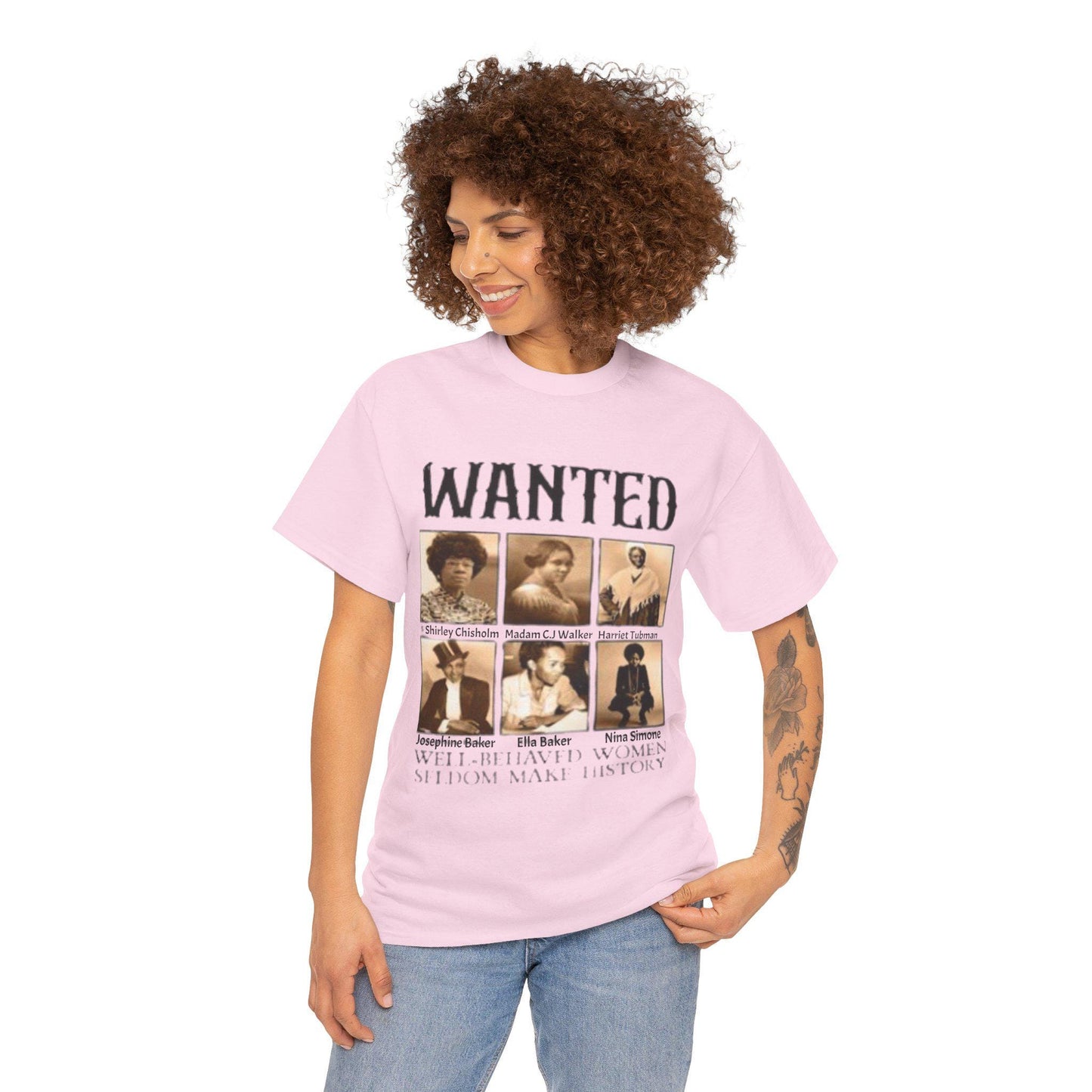 Wanted Black Women Black History Month T Shirt