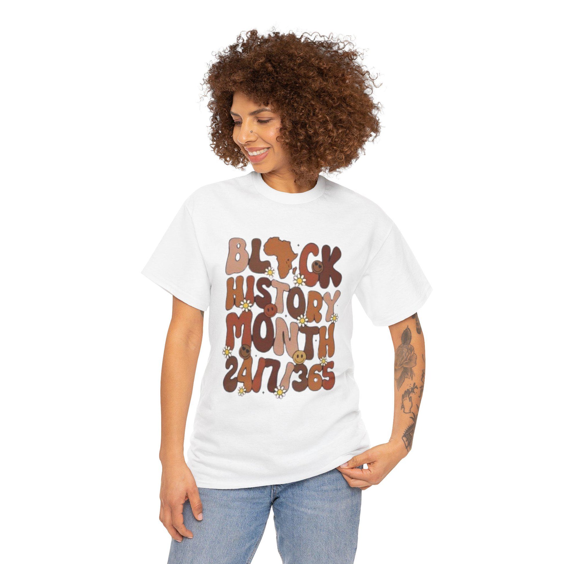 Blaxk History Month 24/7/365 T- Shirt