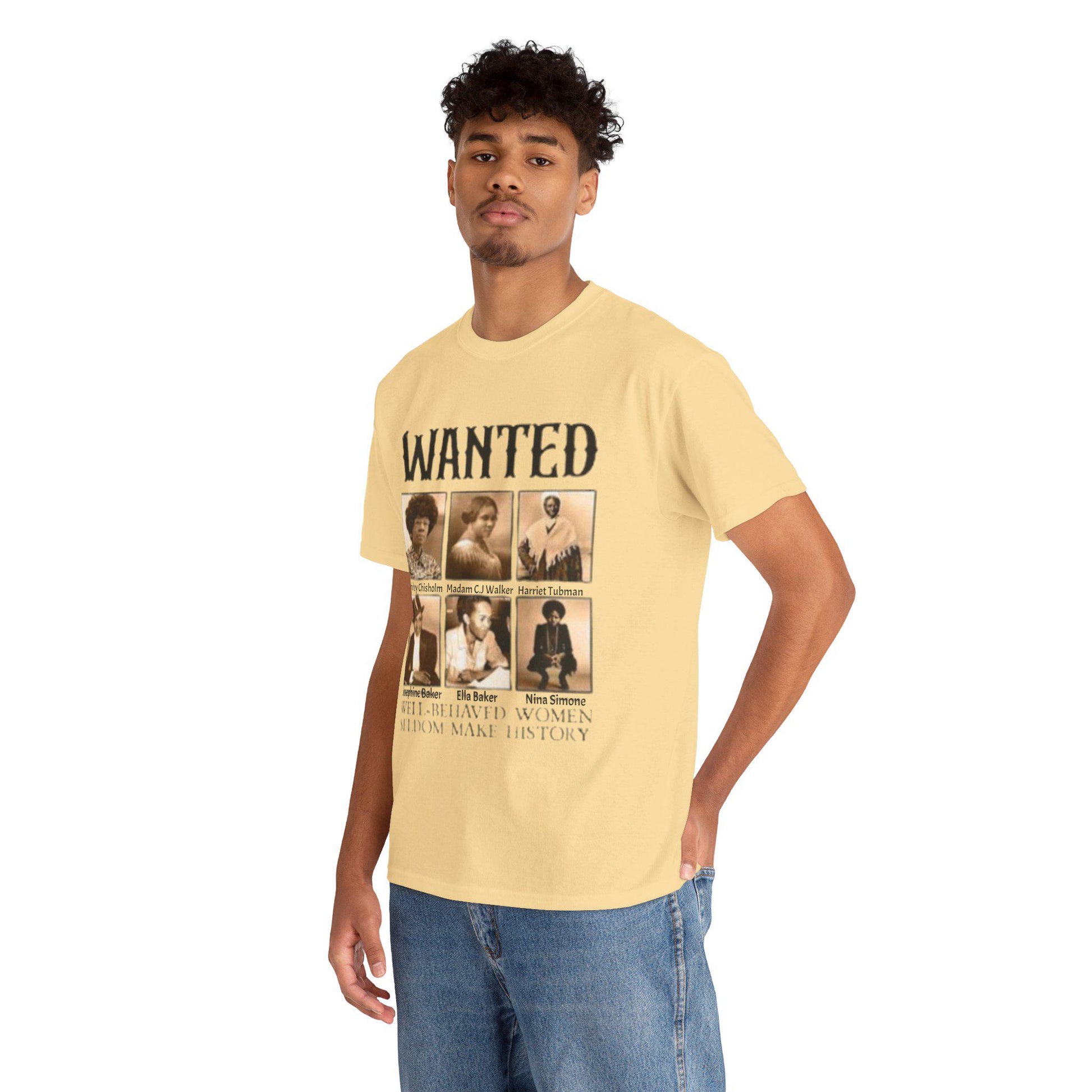 Wanted Black Women Black History Month T Shirt