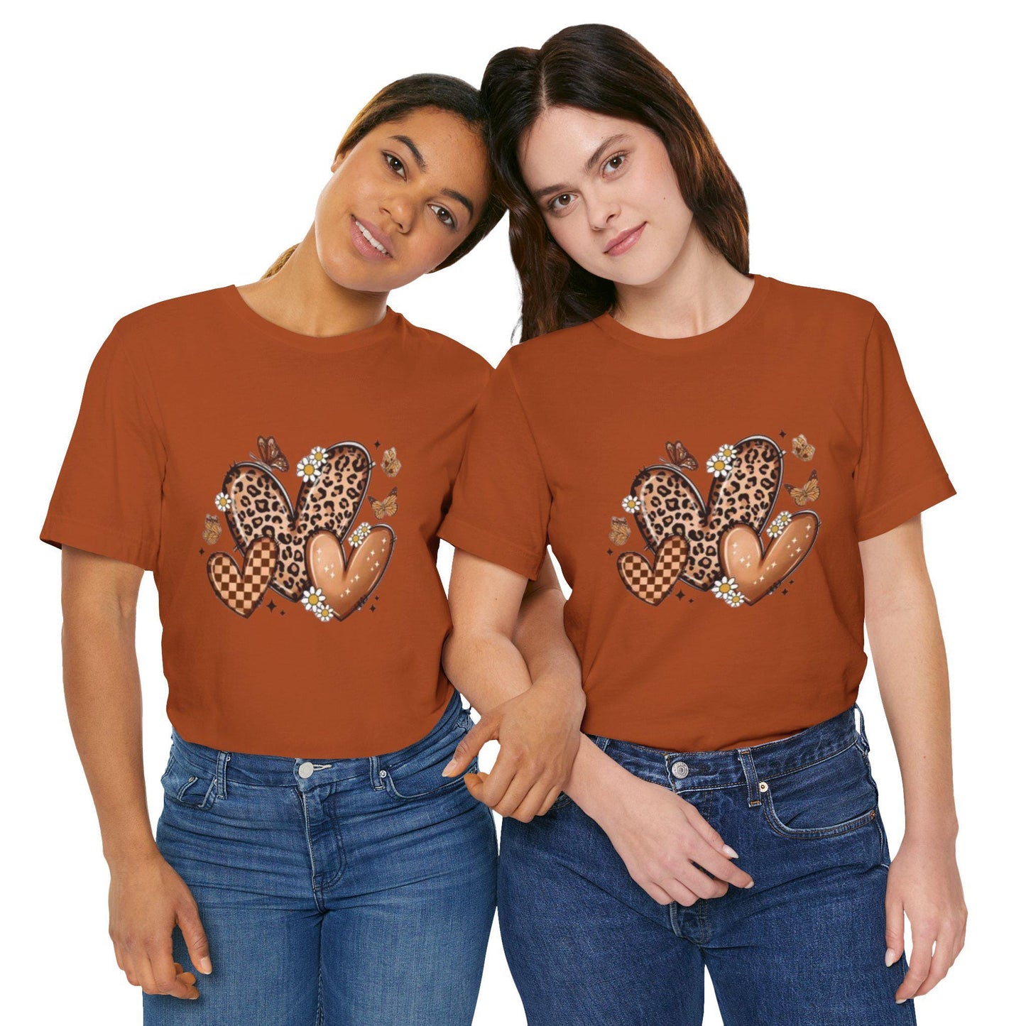 Hearts For Black History Month T Shirt