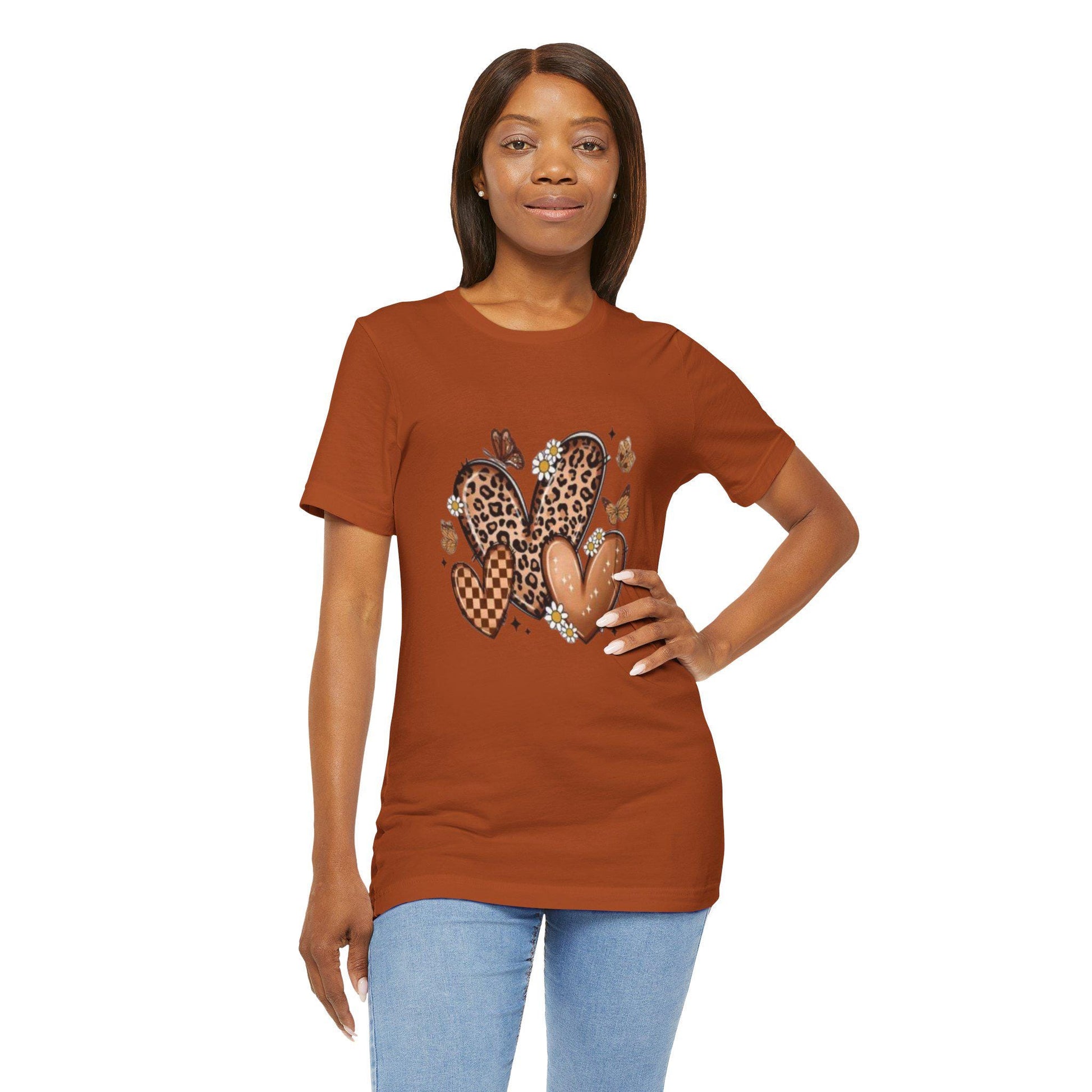 Hearts For Black History Month T Shirt